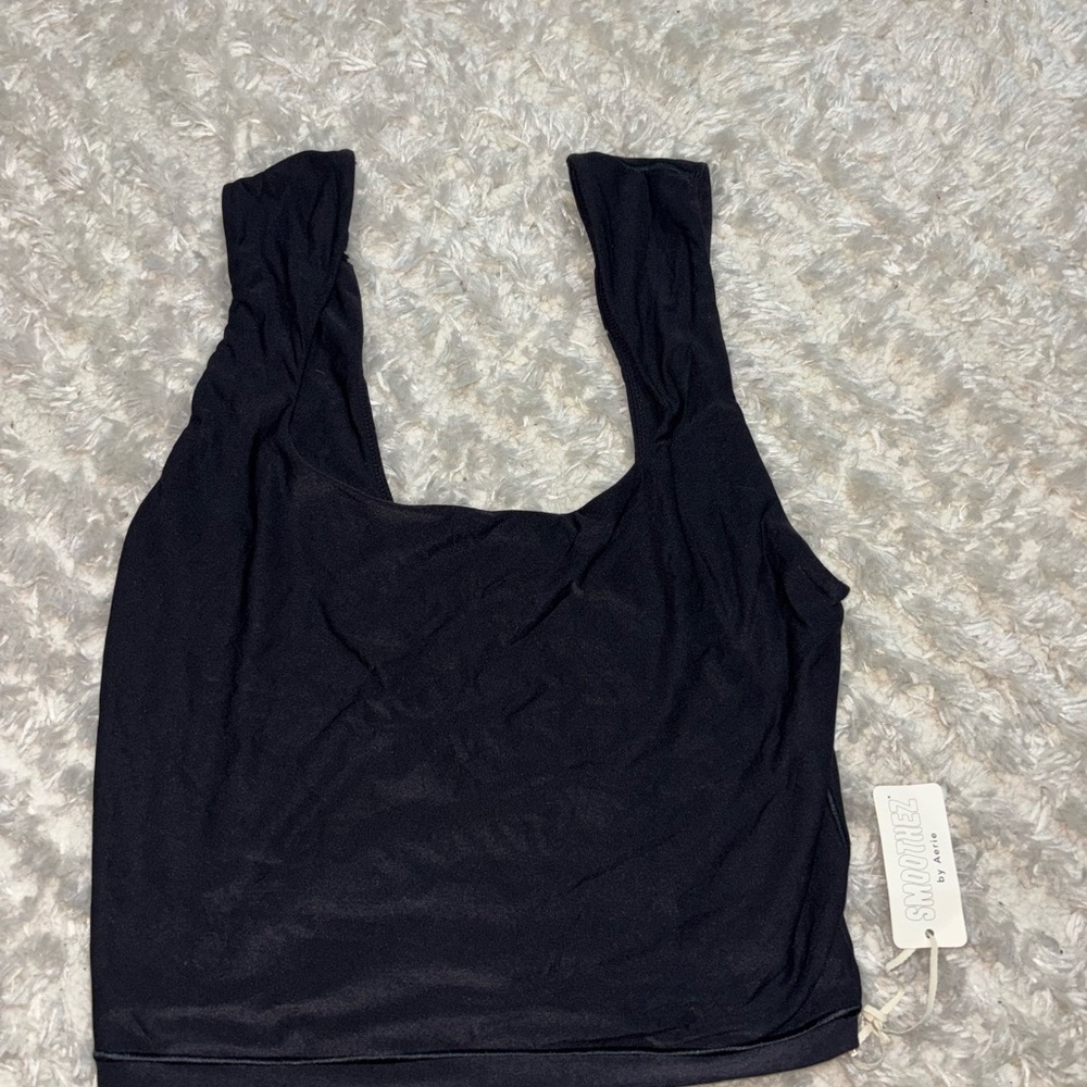 Aerie Elegant Black Top